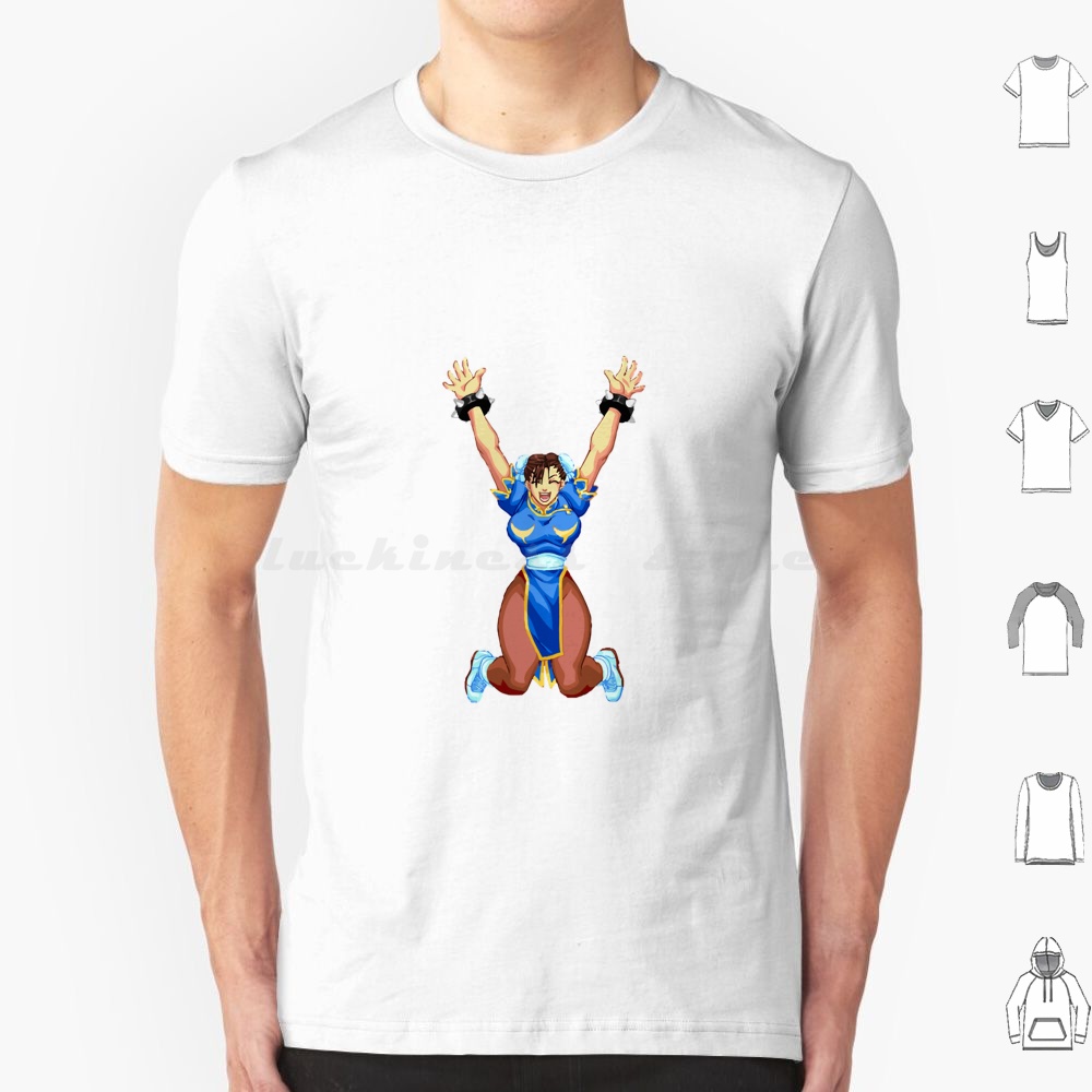 Retro Gaming Kent - Chun-Li T-Shirt Große Größe 100 %