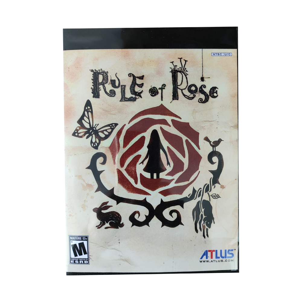 Retro Gaming Console - Ps2 Rolle der Rose mit manueller