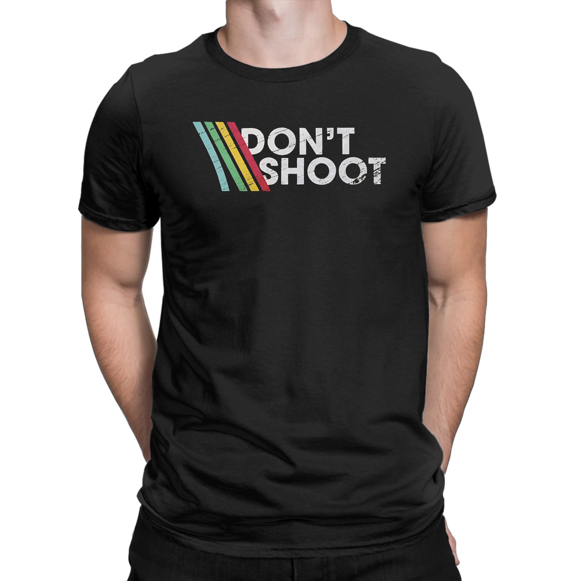 Retro Gaming Shirt - Vintage T-Shirt Beach DONT SHOOT Gaming