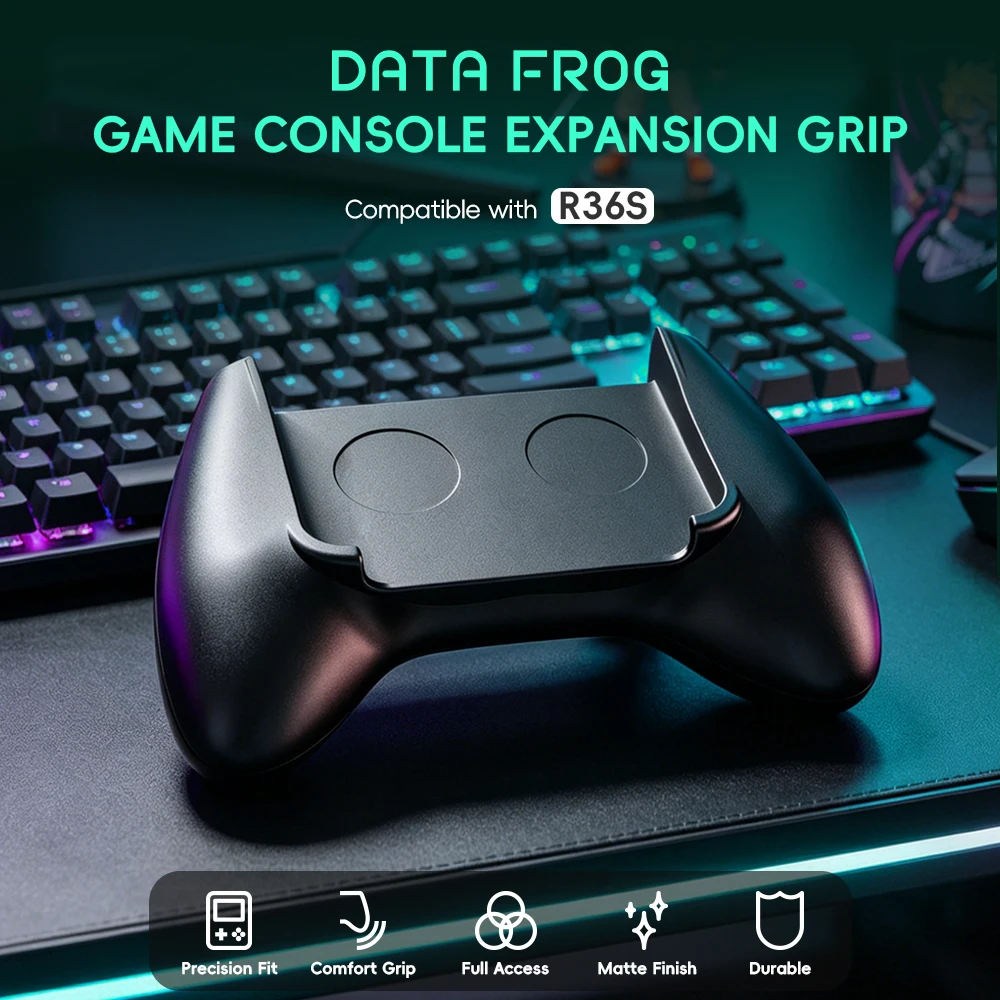 Retro Gaming Pro - Data Frog R36S Game Grip Ergonomischer