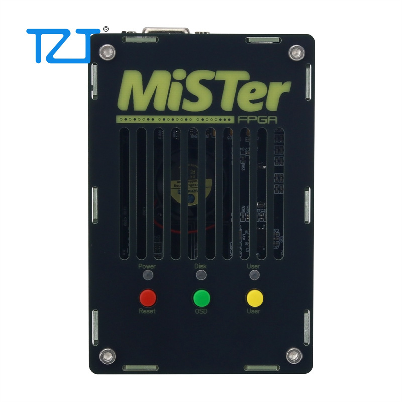 Retro Gaming Unit - TZT Mini Mister Spielekonsole Cyclone V