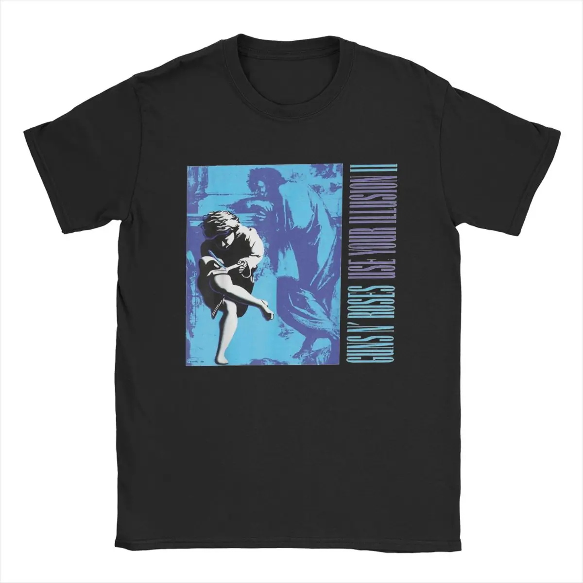 Retro Gaming Shirt - Waffen n Rosen T-Shirts lässig Sommer