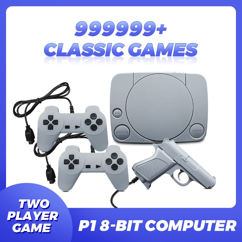 Retro Gaming Unit - FC Plug-in-Konsolendesign, 8-Bit-Spielekonsole, 8-Bit-TV-Spielekonsole im Retro-Stil