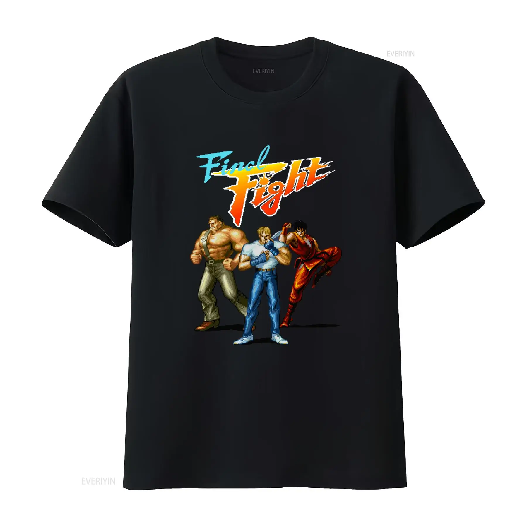 Retro Gaming Shirt - Retro SNES Arcade Final Fight Box
