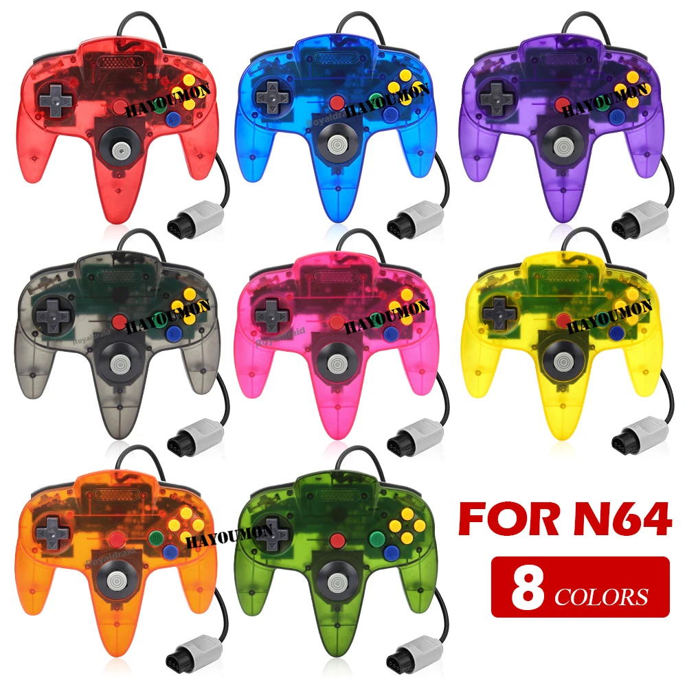 Retro Gaming Joystick - NEUES kabelgebundenes Gamepad für N64-Konsolen-Controller für