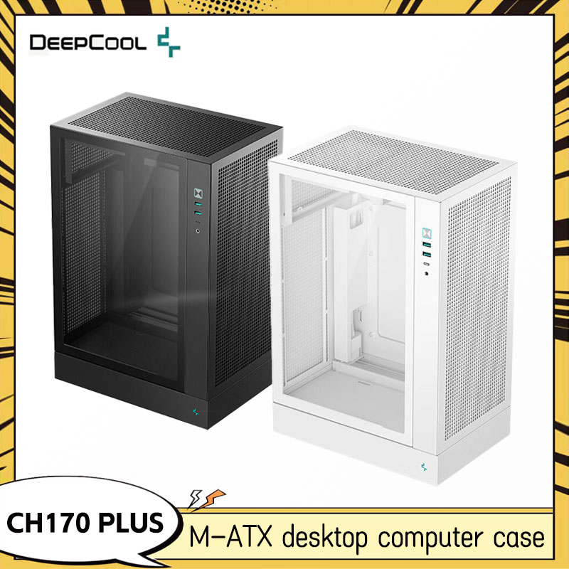 DEEPCOOL CH170 PLUS MATX Verti – Retro Gaming Pc Case Bewertung und Preis