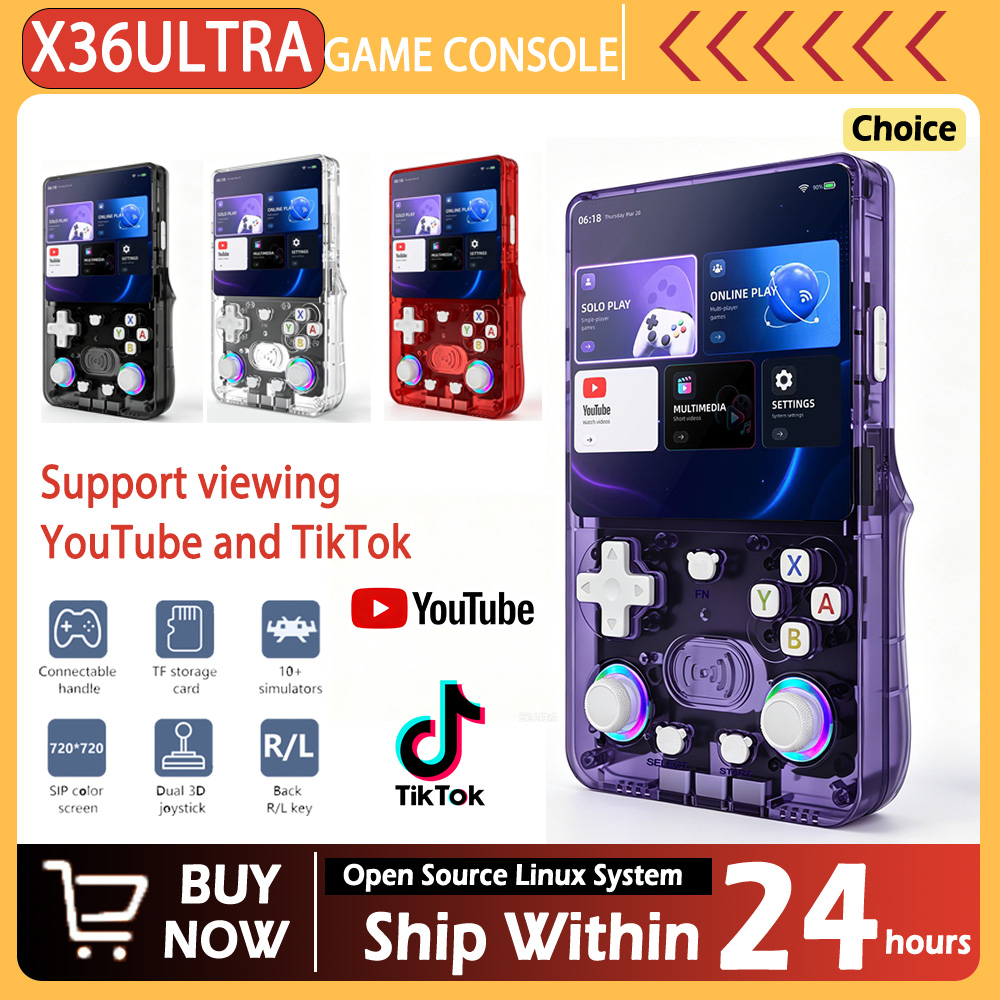 Neue X36 Ultra Retro-Handheld- – Retro Gaming Portable Bewertung und Preis