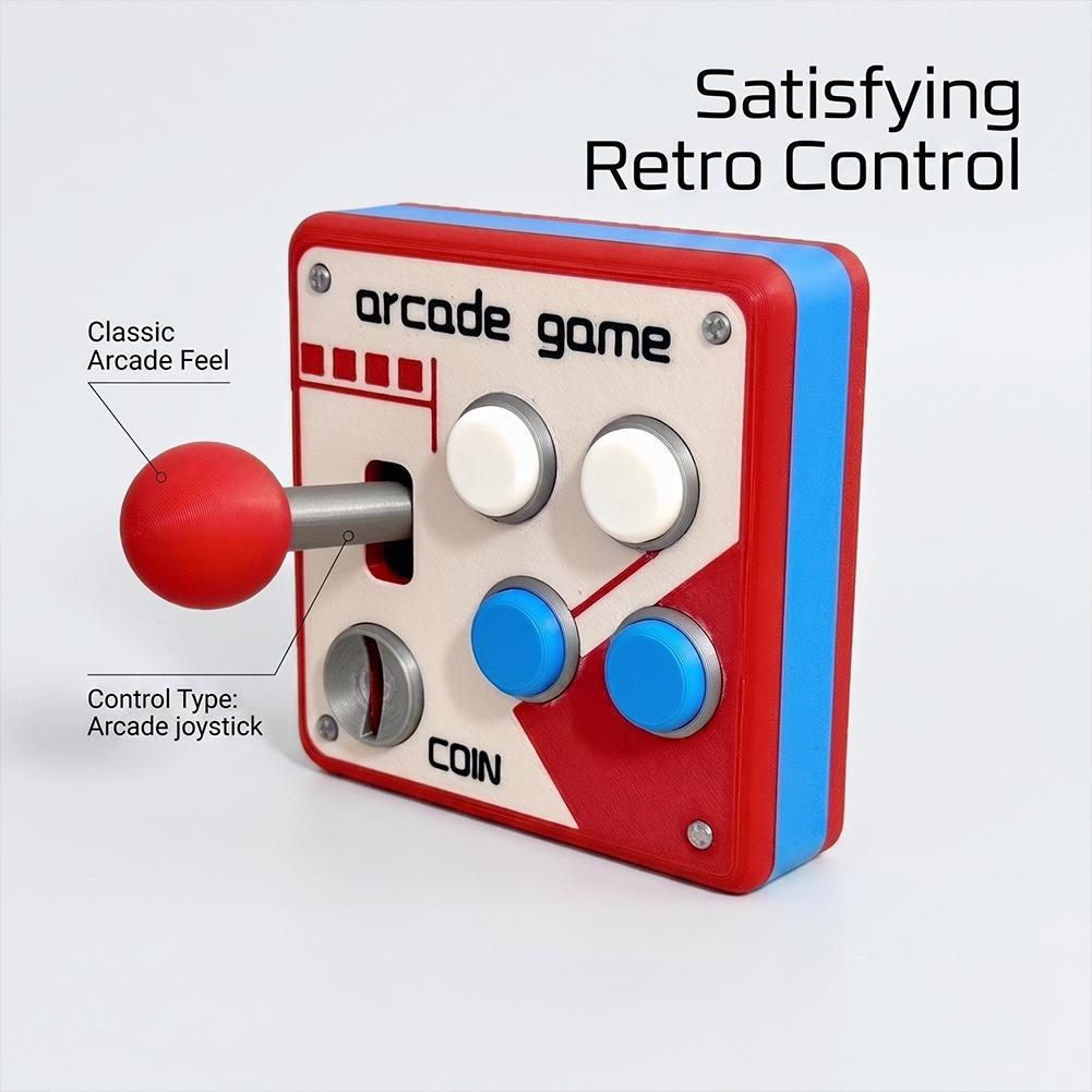 3D-Gedrucktes Retro-Arcade-Sch – Retro Gaming Joystick Bewertung und Preis