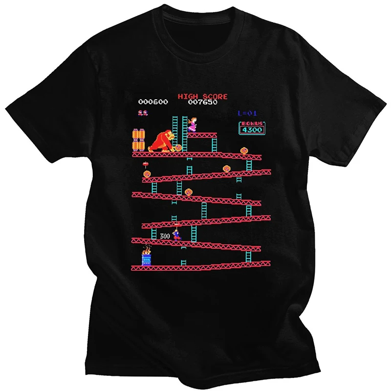 Lustige Donkey Kong T Hemd Män – Retro Gaming Aesthetic Bewertung und Preis