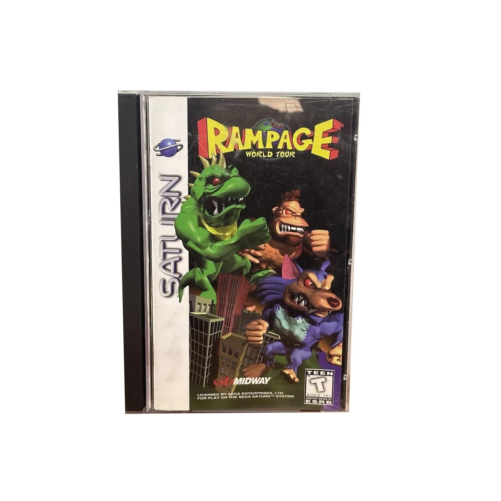 Saturn Copy Disc Game Rampage  – Retro Gaming Console Bewertung und Preis