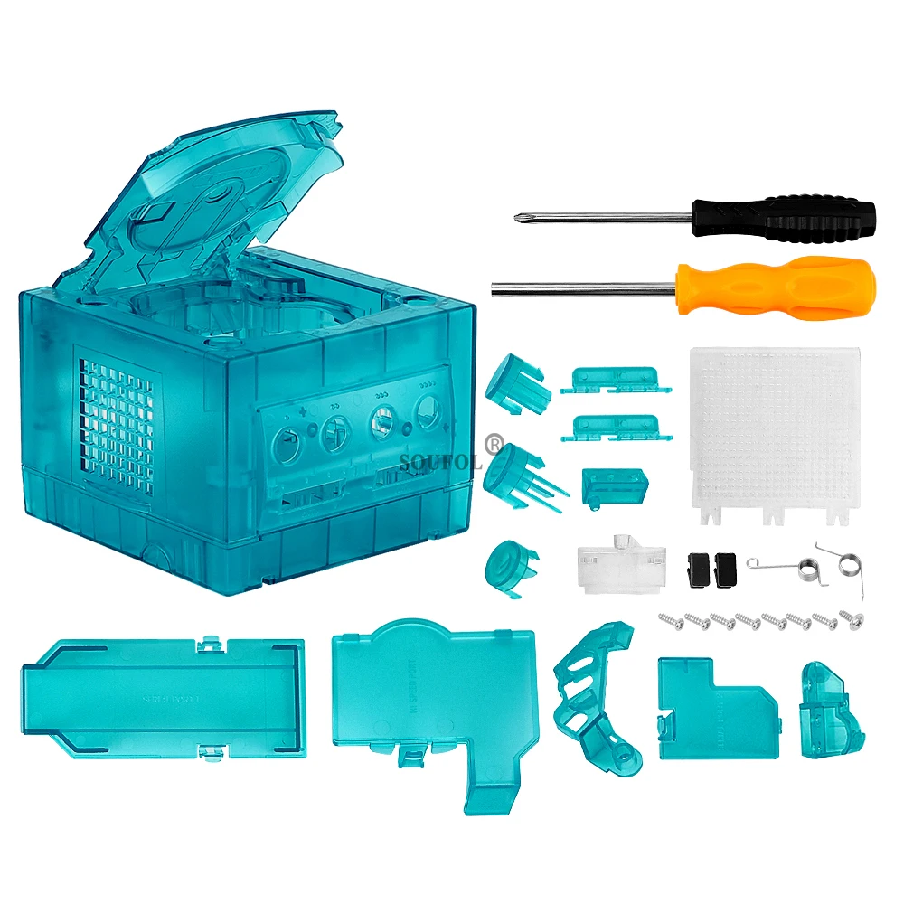 Eisblaues Ersatzgehäuse für Ga – Retro Gaming Unit Bewertung und Preis