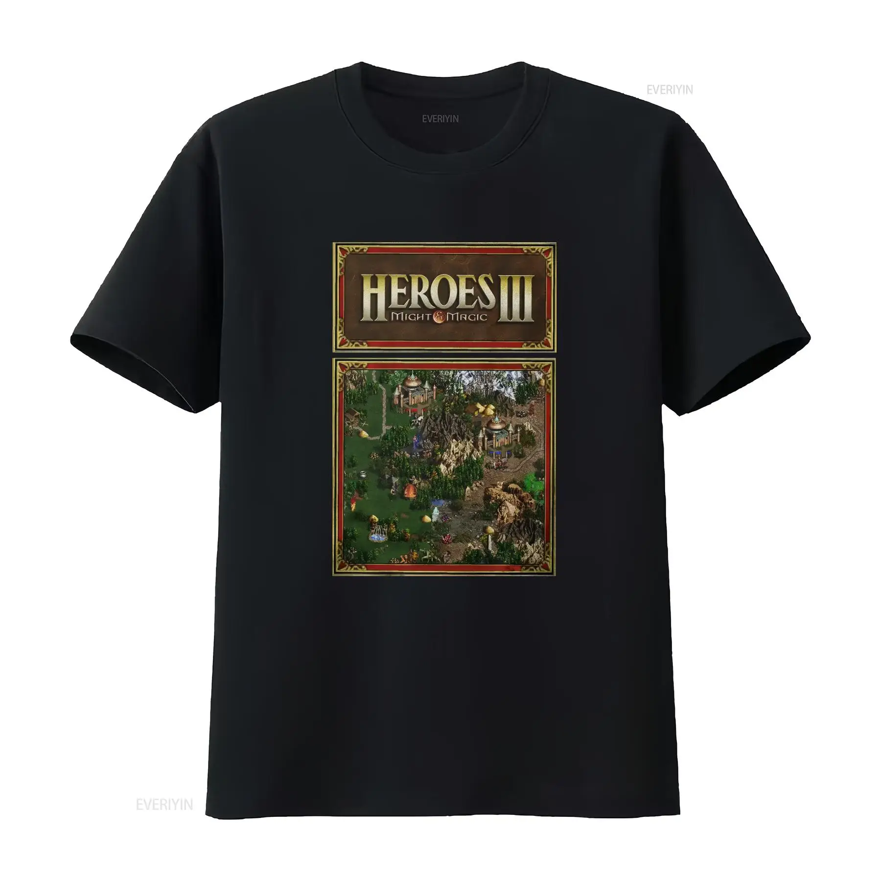 Heroes Map of Might And Magic  – Retro Gaming Shirt Bewertung und Preis