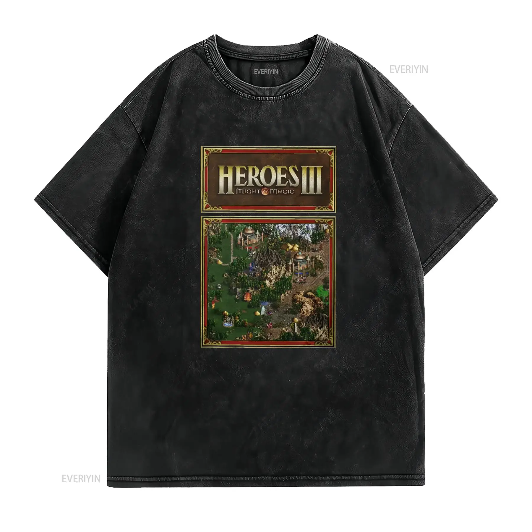 Heroes Map of Might And Magic  – Retro Gaming Shirt Bewertung und Preis