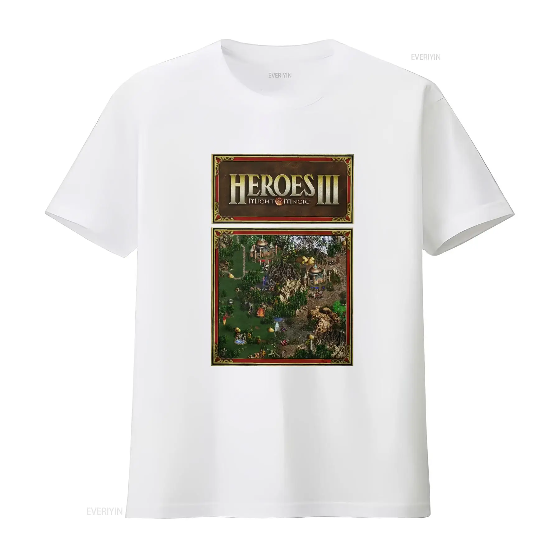 Heroes Map of Might And Magic  – Retro Gaming Shirt Bewertung und Preis