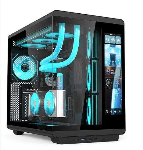 Gaming-PC-Gehäuse mit LCD-Bild – Retro Gaming Pc Case Bewertung und Preis