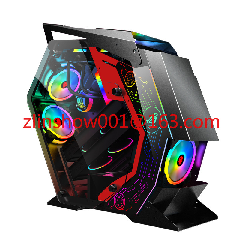 Internetcafé Glas Wasserkühlun – Retro Gaming Pc Case Bewertung und Preis