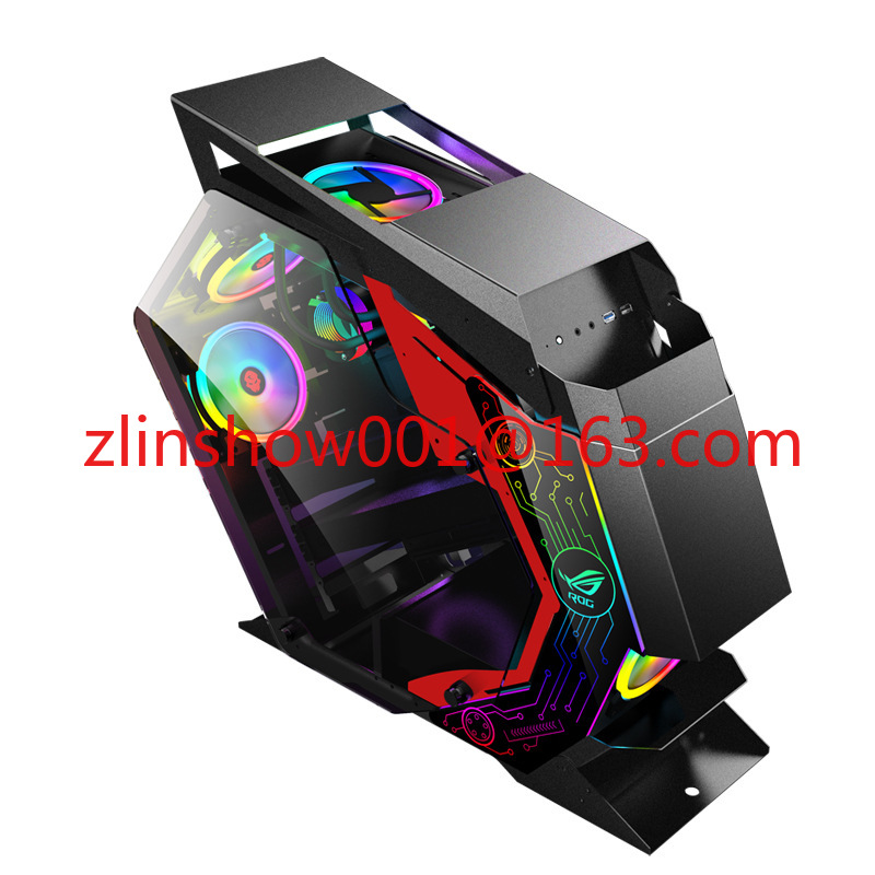 Internetcafé Glas Wasserkühlun – Retro Gaming Pc Case Bewertung und Preis
