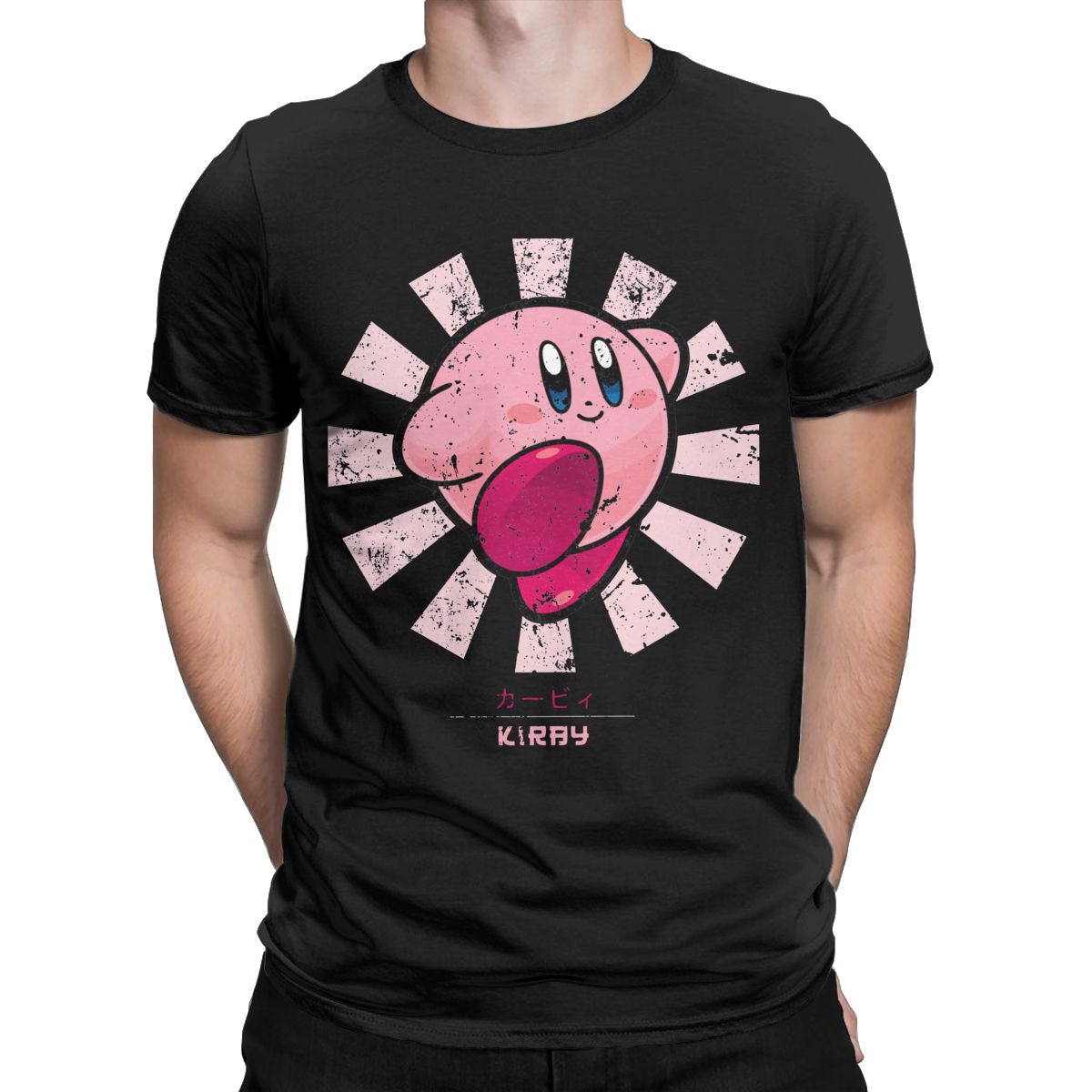 Kirbys Retro japanische T-Shir – Retro Gaming Aesthetic Bewertung und Preis