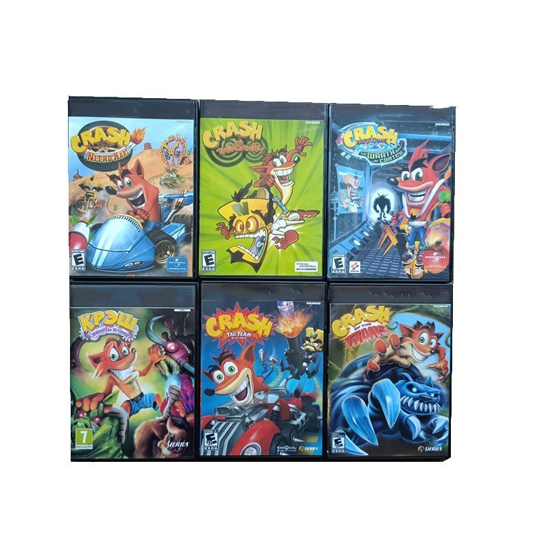 PS2 Kopie-Spiel-Disc Crash Ban – Retro Gaming Console Bewertung und Preis